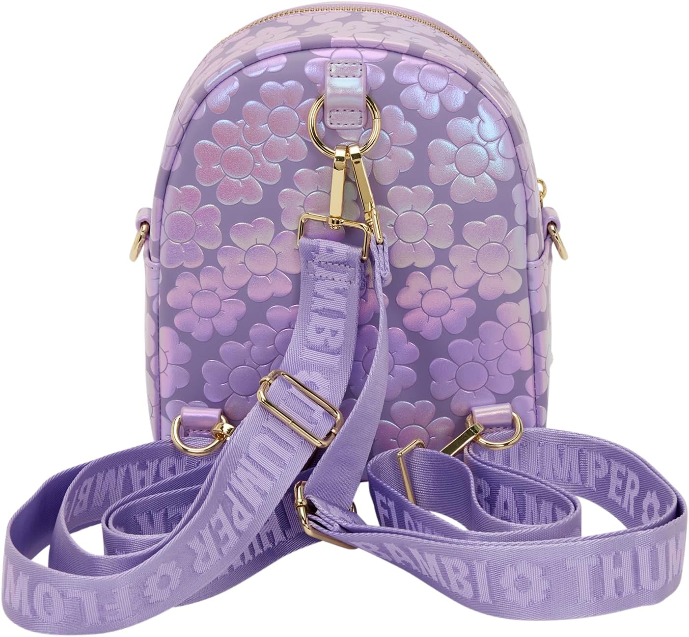 Loungefly Disney Bambi Micro Convertible Mini Mochila y Bolso Bandolera