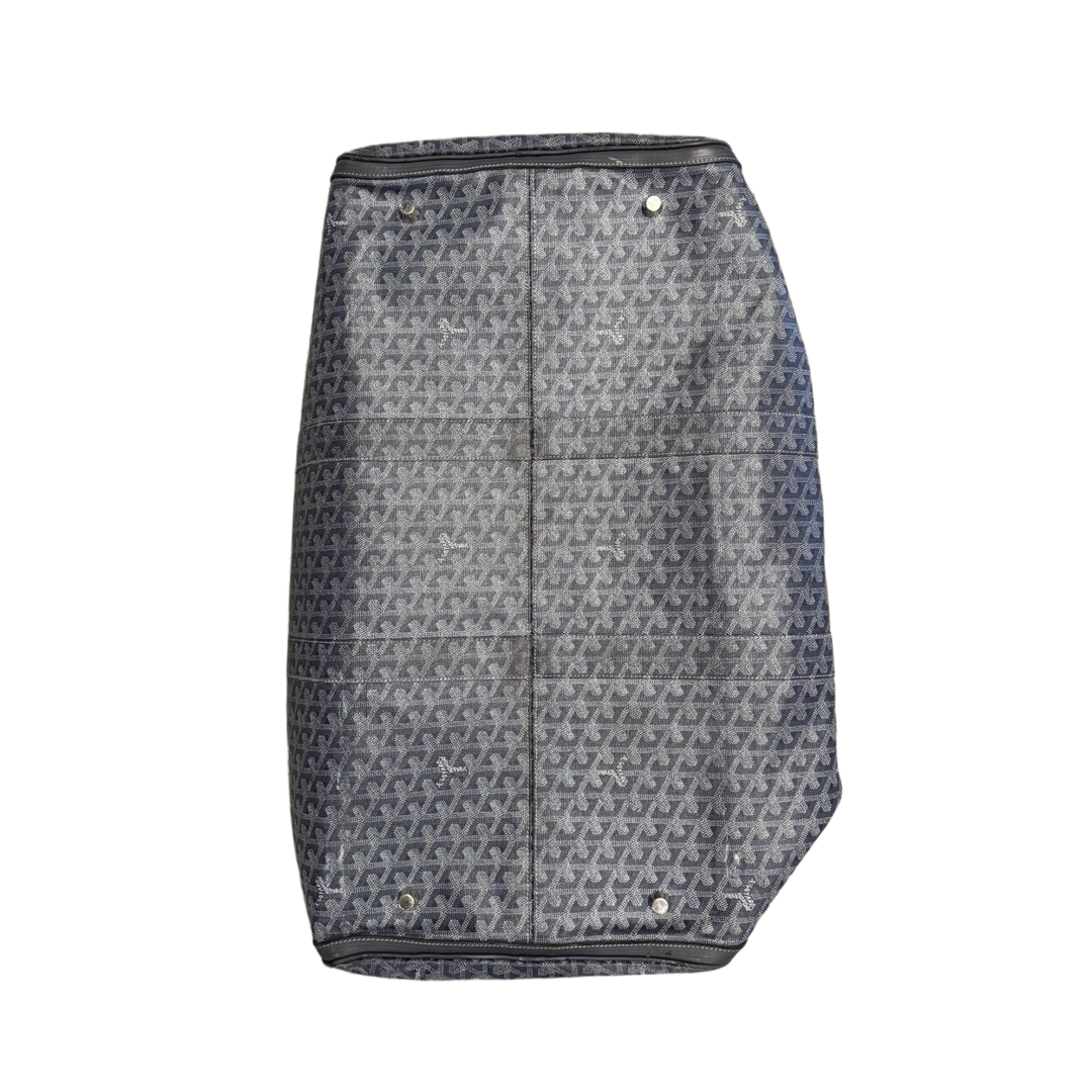 GOYARD 'BOSTON 60' GREY DUFFLE BAG