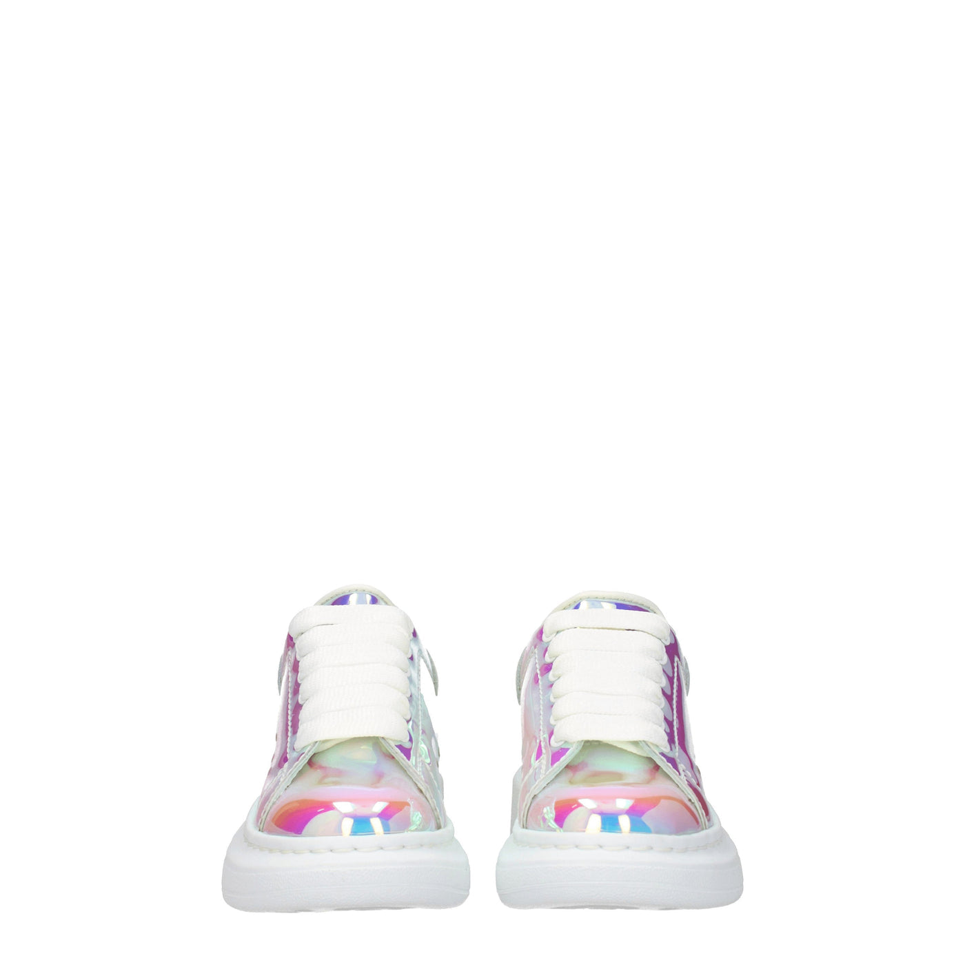 Alexander McQueen アレクサンダーマックイーンギフトのアイデアスニーカーキッズ女性s PVCマルチカラー/ホワイト - Image 3