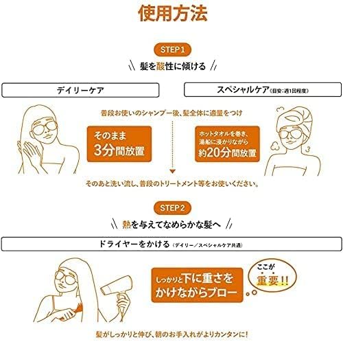 ISSHI Hair Pack Serum, Hair Mask, Acid Heat Treatment, Curly Hair, Wavy & Spread Repair, Smooth Straight Treatment (Set of 3)