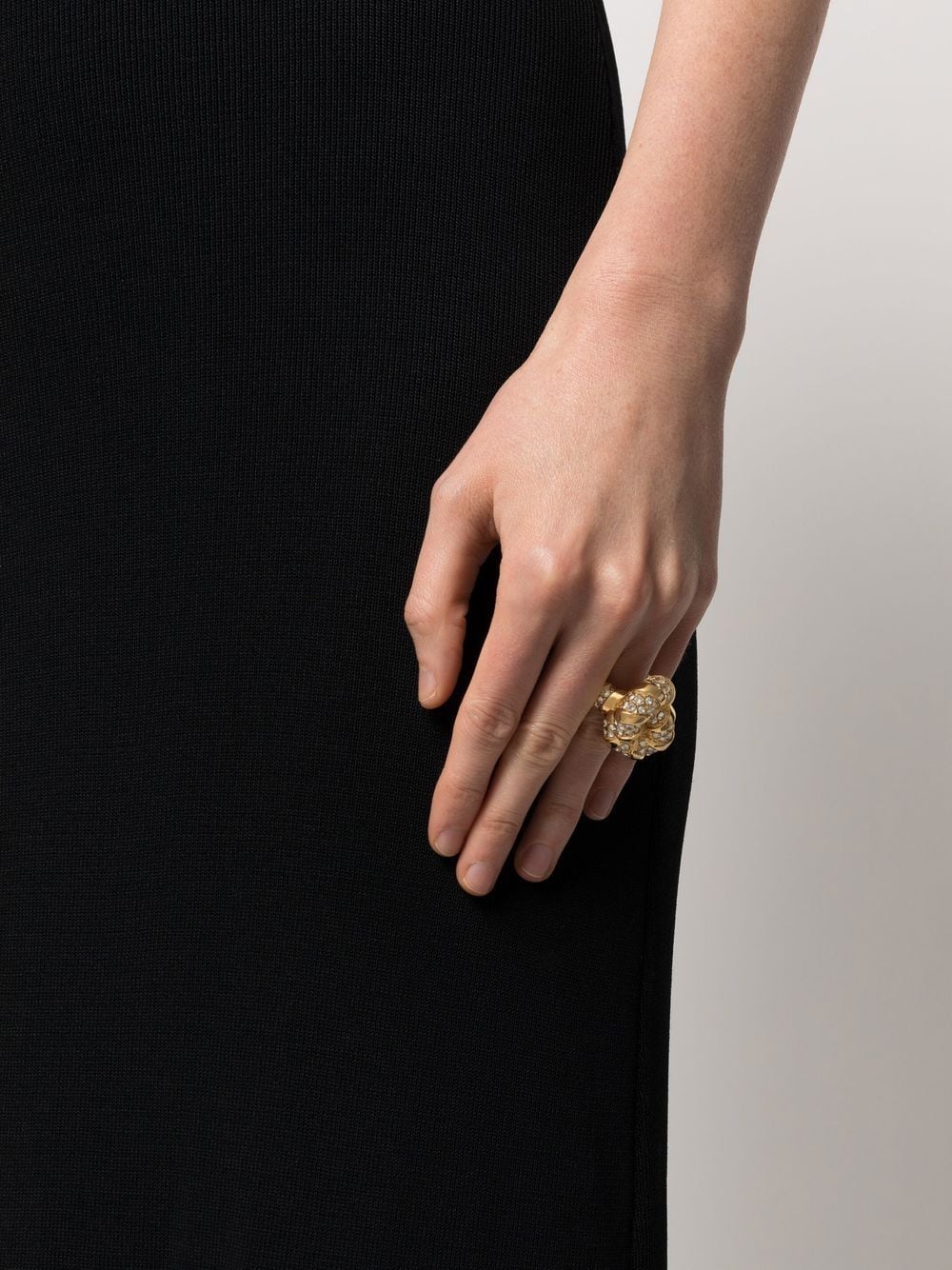 Lanvin ランバン Mクリスタル付きエロディーリング - Image 3