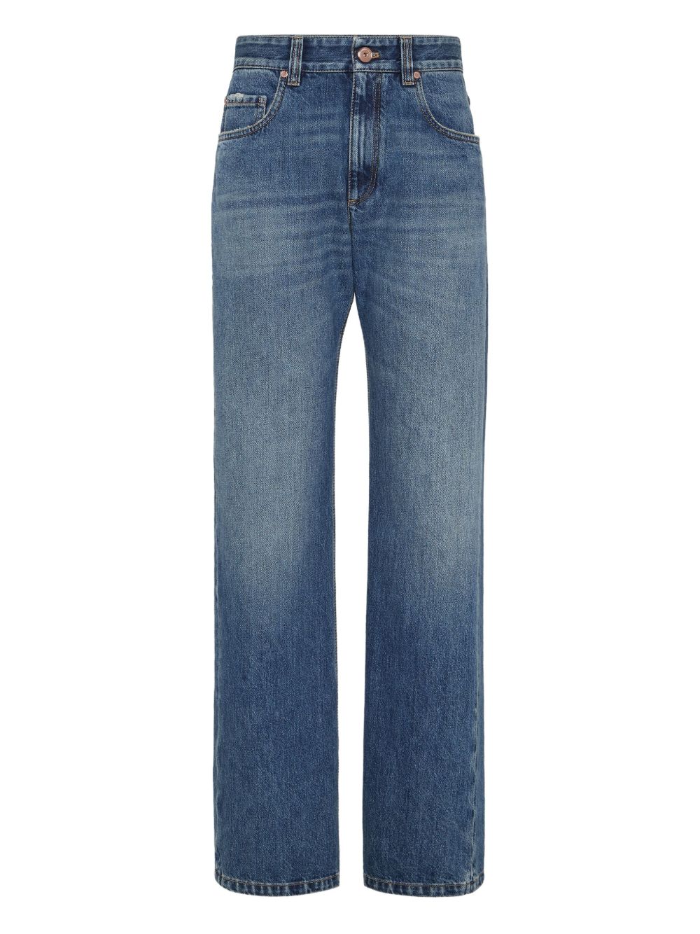Brunello Cucinelli Denim Cotton Jeans - Image 3