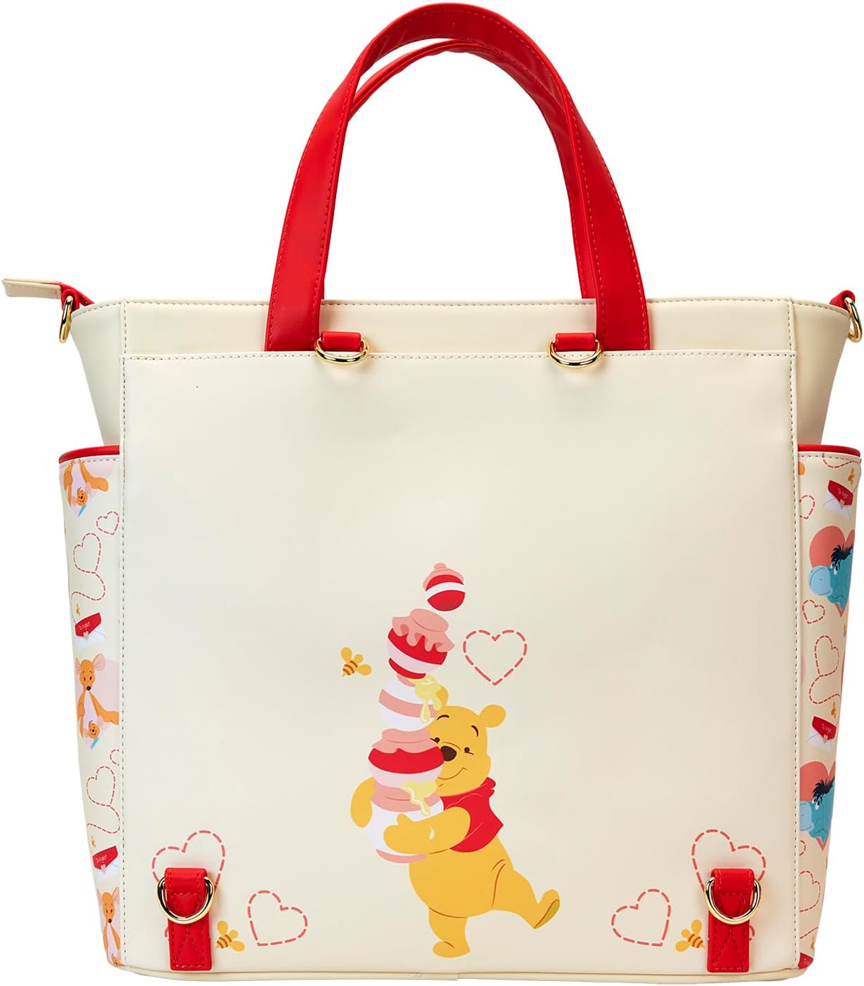 Funko Loungefly Disney Winnie The Pooh Convertible Tote Bag Backpack