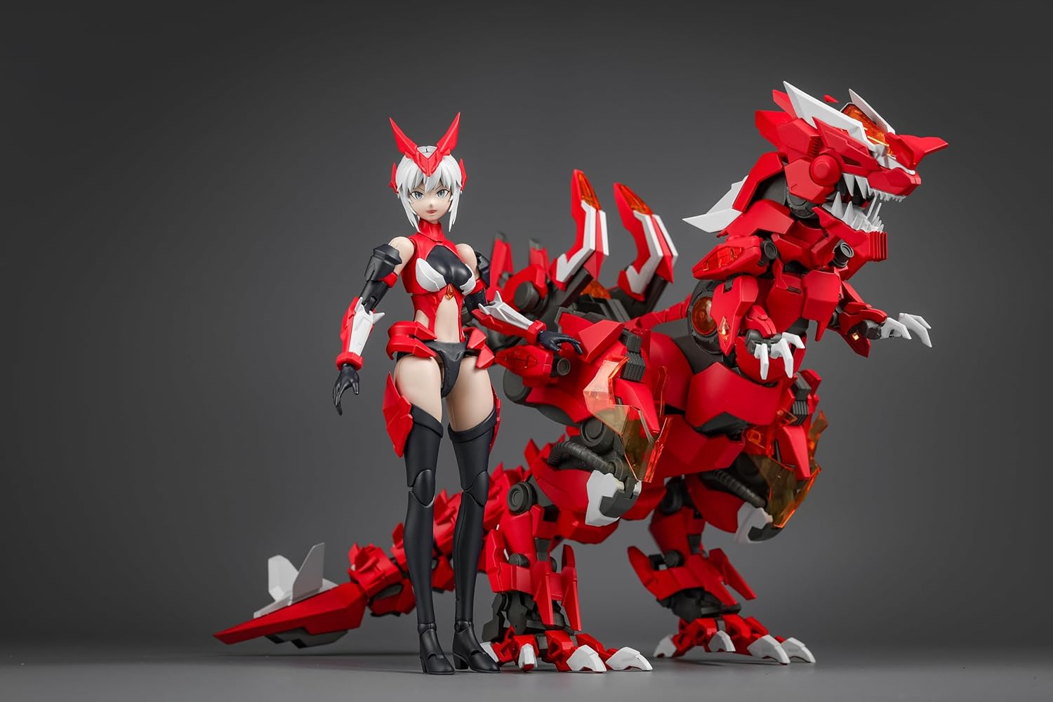 Kigosha X PLAY Dragon 01 Feather Dragon & Firefly 1/12 Scale ABS Plastic Model