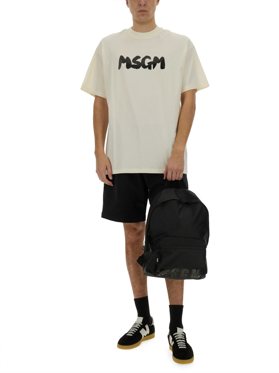 Msgm MSGMコットンTシャツ - Image 3