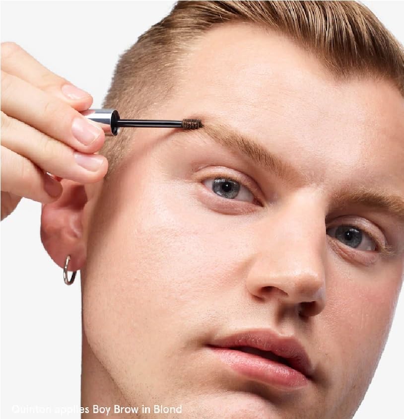 G'lossier Boy Brow - Pomada de gel voluminizador para cejas 0.13 onzas (rubio) + parche adicional para el acné (36 piezas)