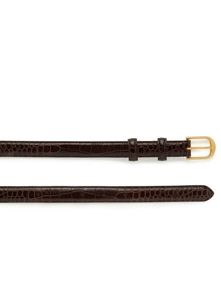 NILI LOTAN Jane belt crocodile embossed - Image 3