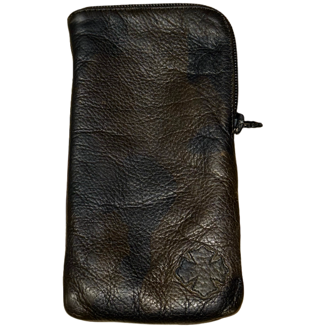 CHROME HEARTS 'TORTOISE' SUNGLASSES WITH CAMO CASE