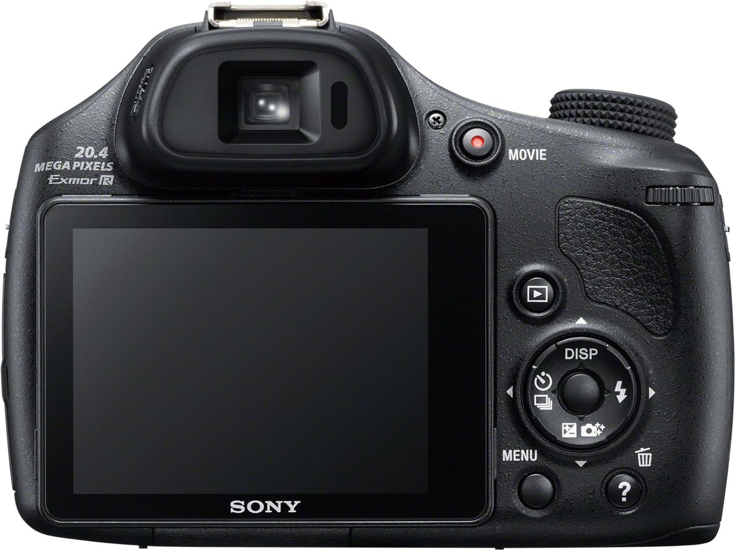 Sony Cyber-shot DSC-HX400V C Digital Camera, 50x Optical Zoom, 20.4 Megapixels, Black