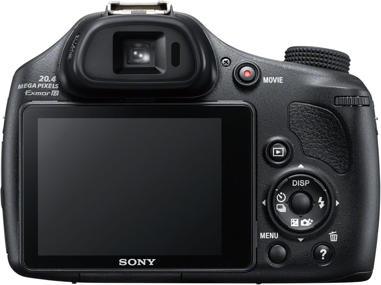 Sony Cyber-shot DSC-HX400V C Digital Camera, 50x Optical Zoom, 20.4 Megapixels, Black