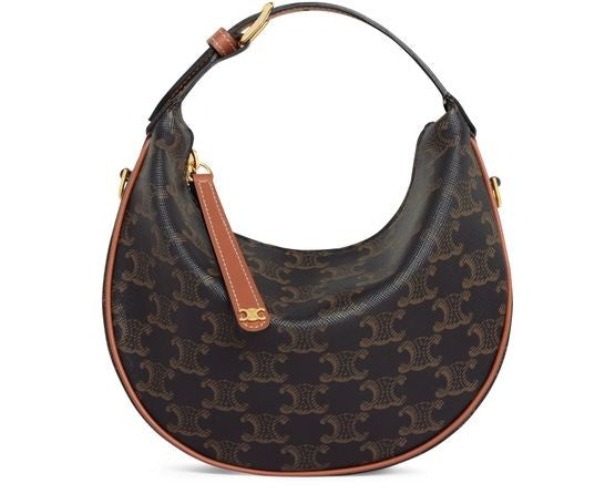 Teen Celine Lulu in Triomphe canvas and calfskin - Image 3