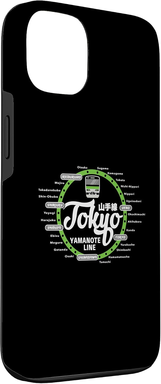 山手線 東京 和漢字 お土産 新宿 渋谷 スマホケース iPhone 13 用