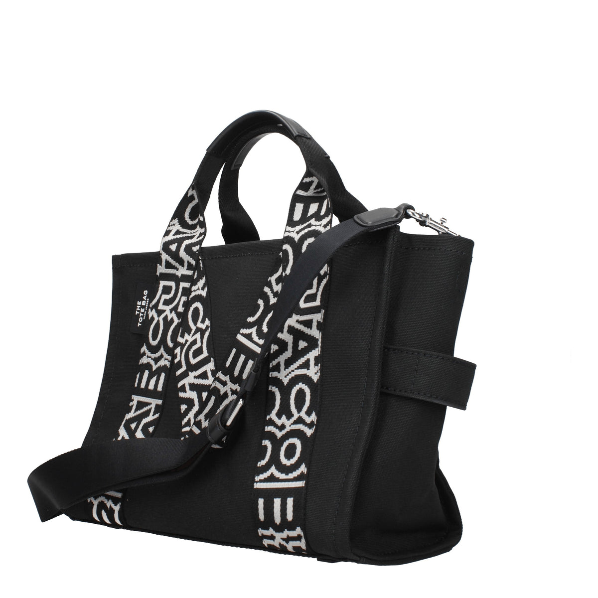 Marc マークジェイコブスハンドバッグ女性ファブリックブラック - Image 3