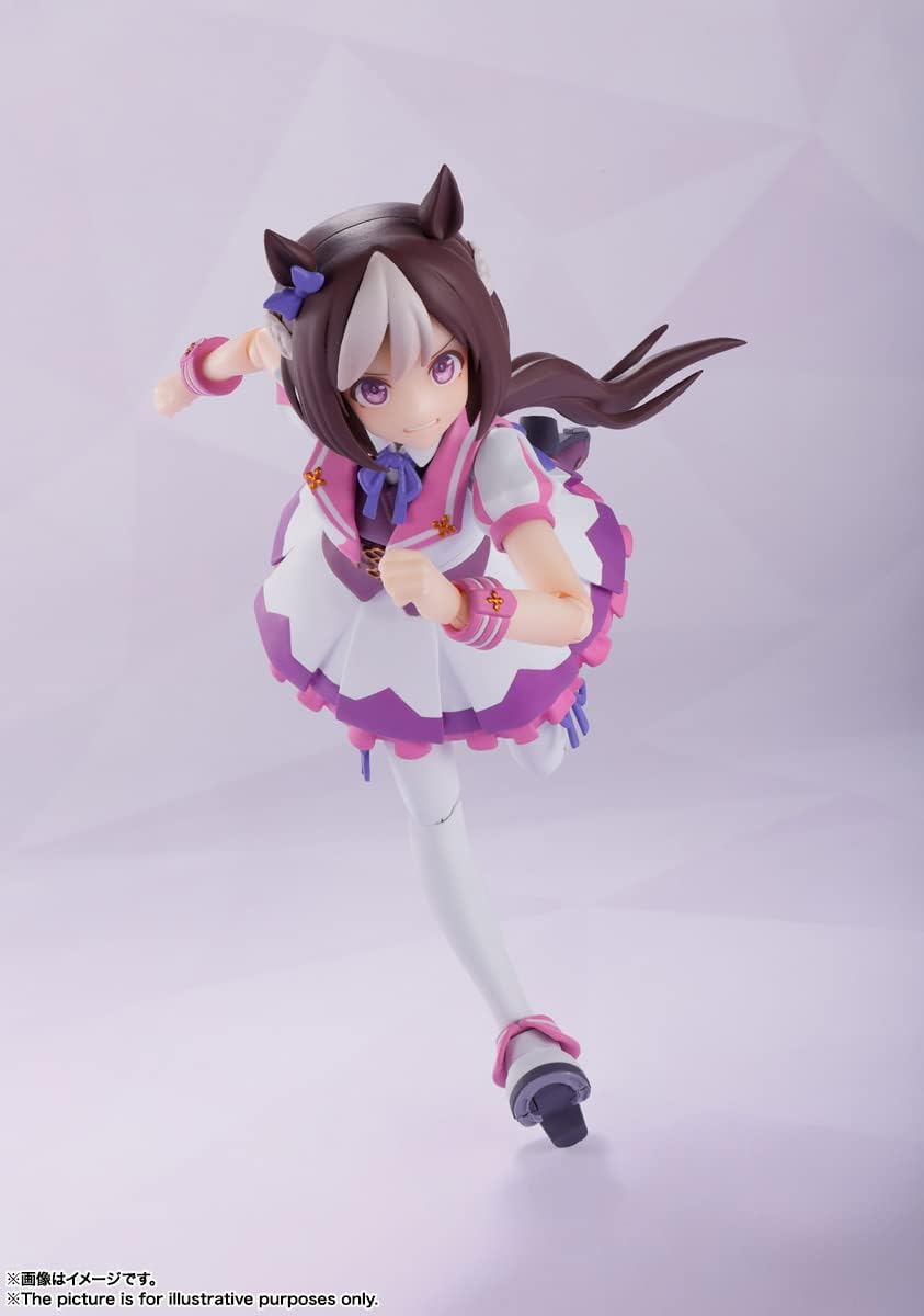 S.H. Figuarts Uma Musume Pretty Derby Special Week, Approx. 5.1 inches (130 mm), PVC & ABS, Pre-painted Action Figure