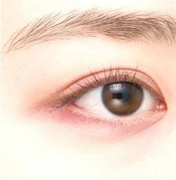 Can Makeup/Creamy Touchliner/Sheer 40th True Red Eyeliner Gel/Smooth, Extra Fine Point, Sheer Type, Mucosal Pink