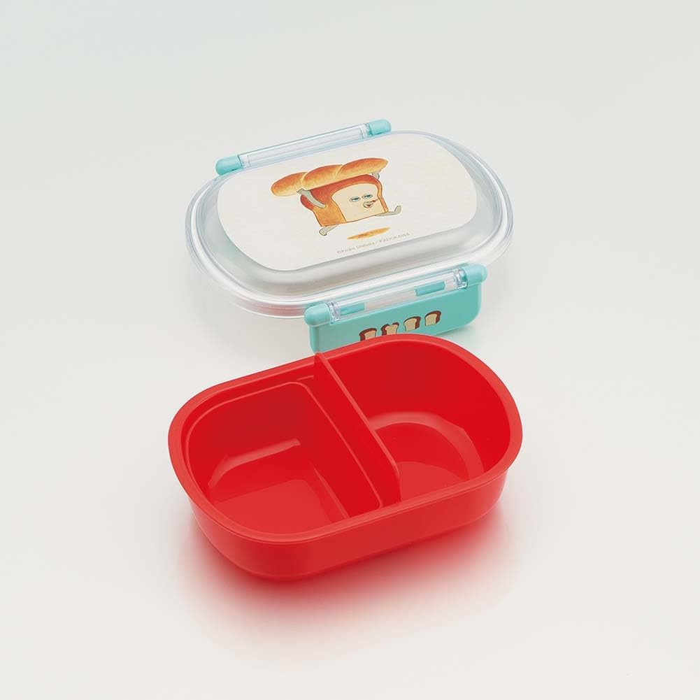 Skater Bento Box for Children 360ml with Fluffy Lid Made in Japan Lunch Box 1 Tier Dishwasher Safe Microwave Safe Pan Thief Boy Girl QAF2BAAG-A