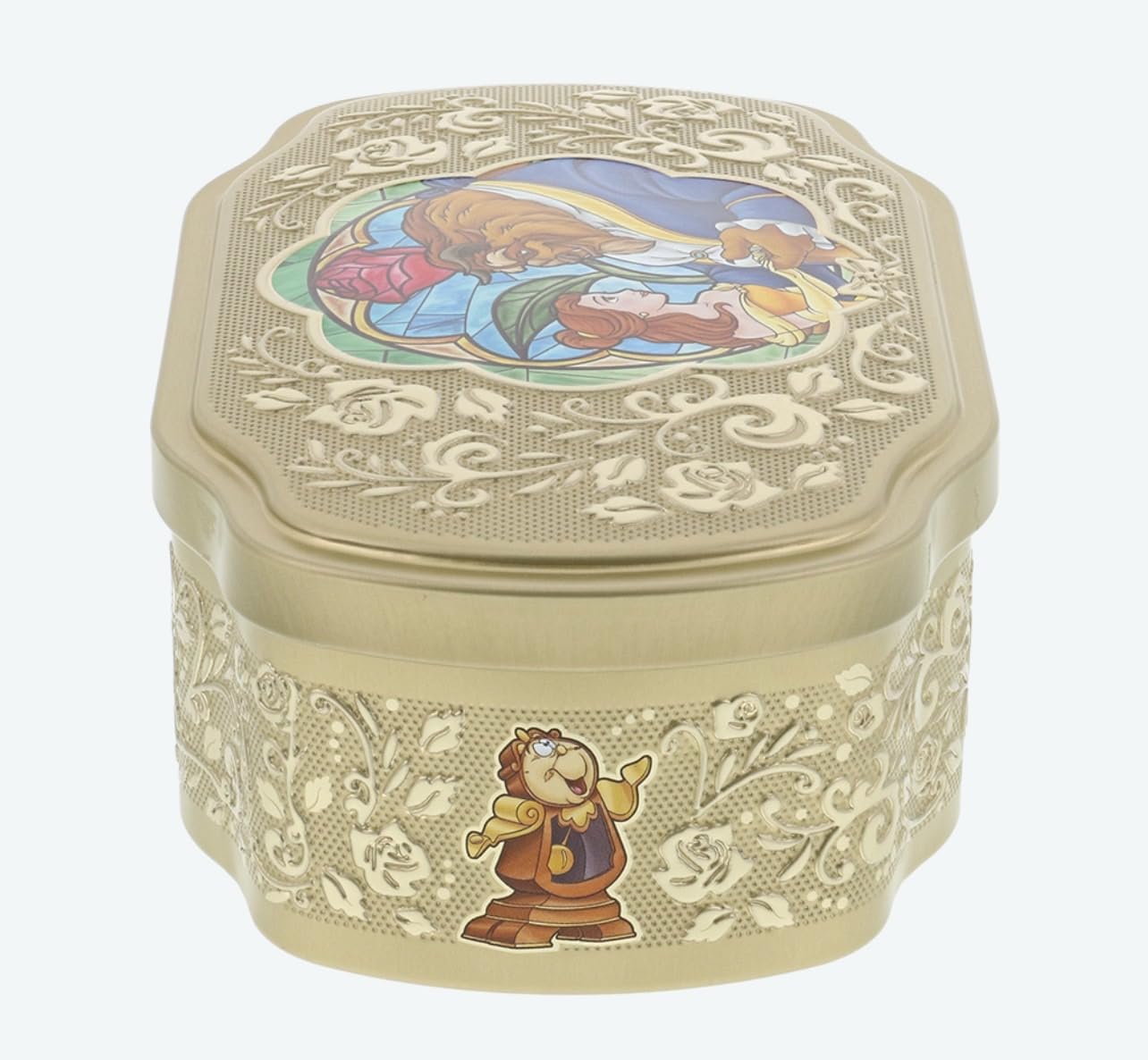 [Tokyo Disney Resort Limited] Beauty and the Beast (Belle) TDDR Canned Roll Cookies, Popular, Sweets, Souvenirs, Present, Disney Goods (1 Piece)