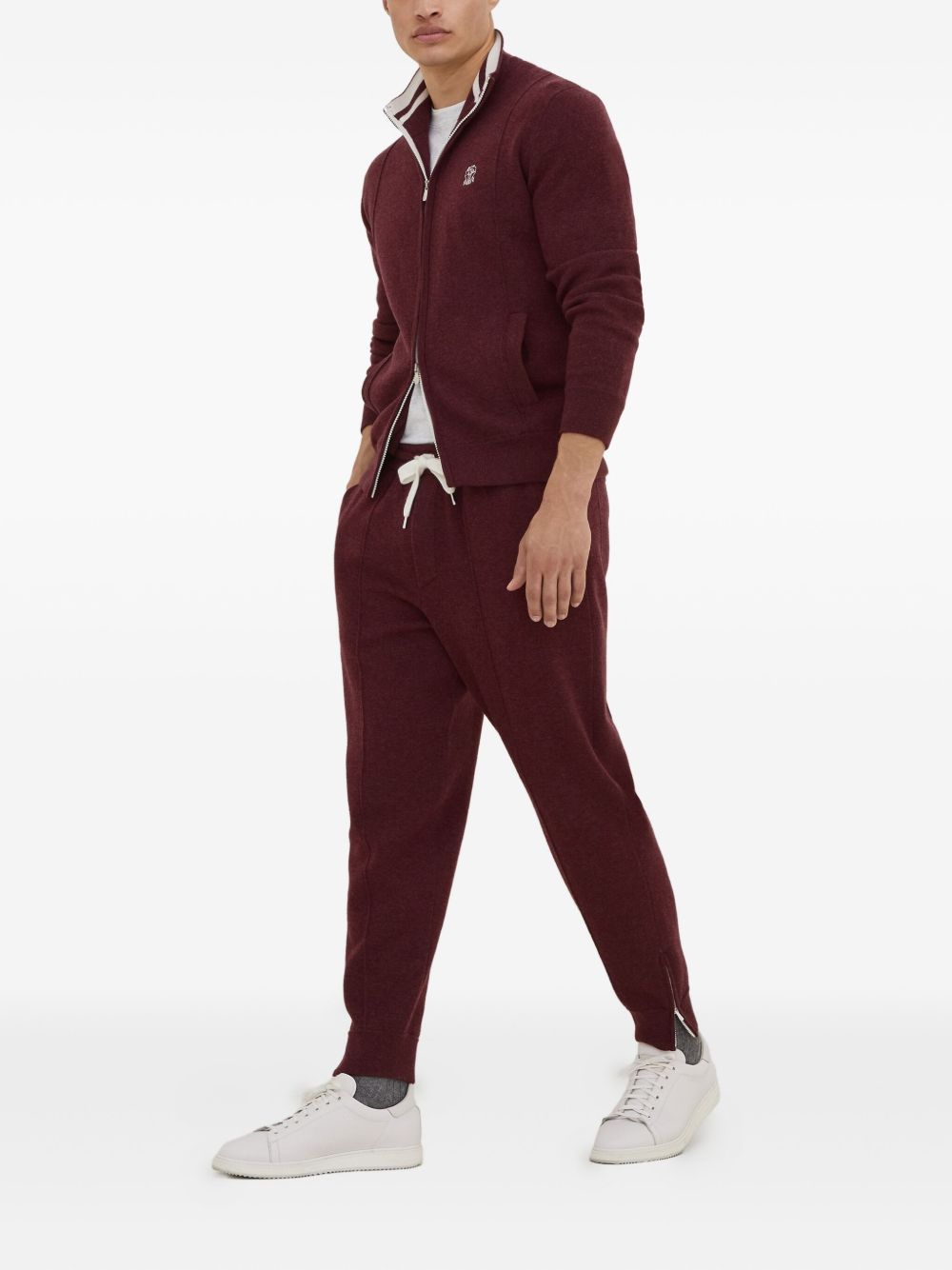 Brunello Brunello CucinelliロゴコットンTシャツ - Image 3