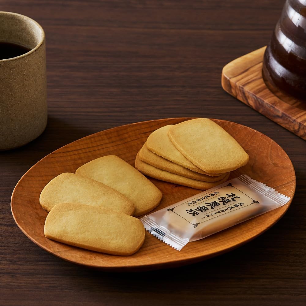 Sapporo Agricultural School Hokkaido Milk Cookies, Pack of 12, Hokkaido Souvenir, Cookies, Individually Wrapped, Sweets