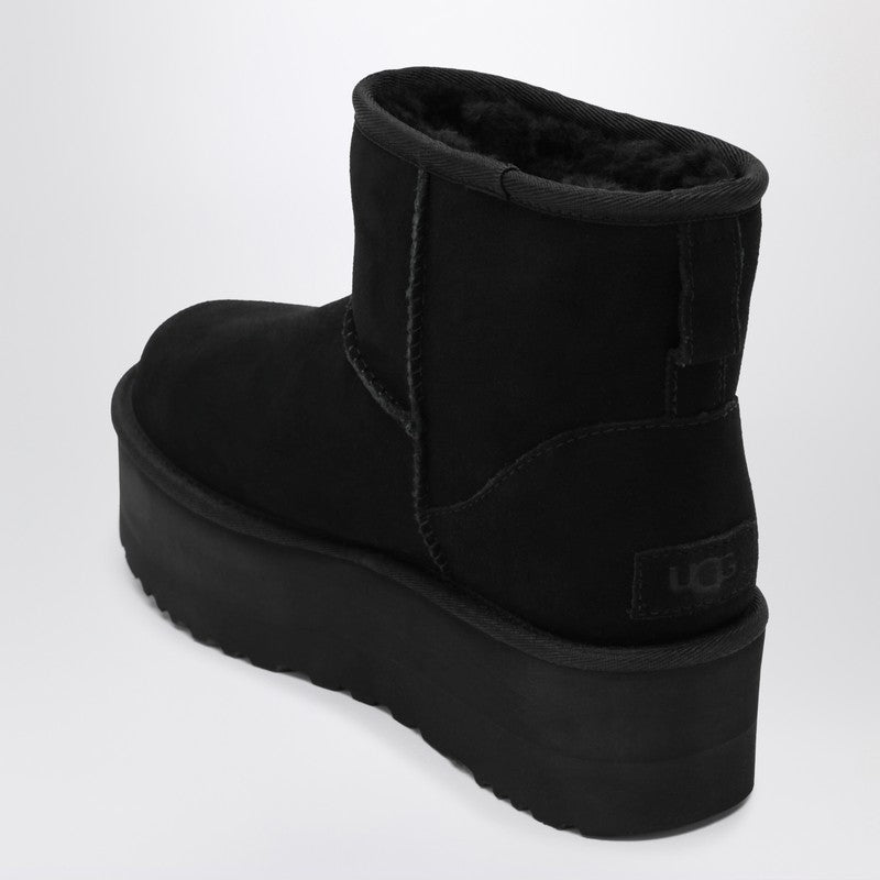 Ugg UGG Classic Mini Platform Boots Black - Image 3