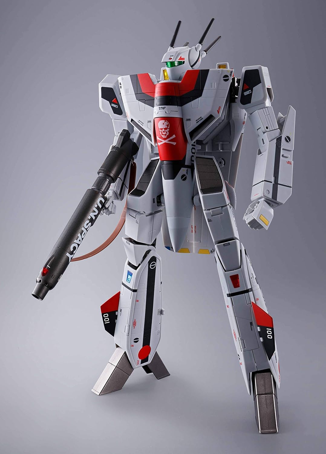 DX Chogokin Super Dimension Fortress Macross VF-1S Valkyrie (Teruki Ichijo), Approx. 11.8 inches (300 mm), ABS & PVC & Die Cast Pre-painted Action Figure