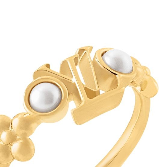 LOUIS VUITTON My LV Pearl Ring - Image 3