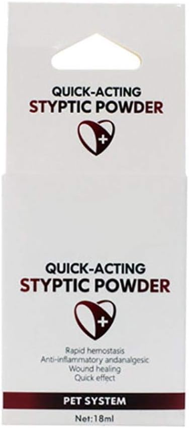 Pet Hemostasis Pain Relief Antibacterial Styptic Powder for Dogs, Cats, and Birds, Pet Hemostasis Powder, Dog Hemostasis Powder, Disinfecting Powder, Pet Supplies