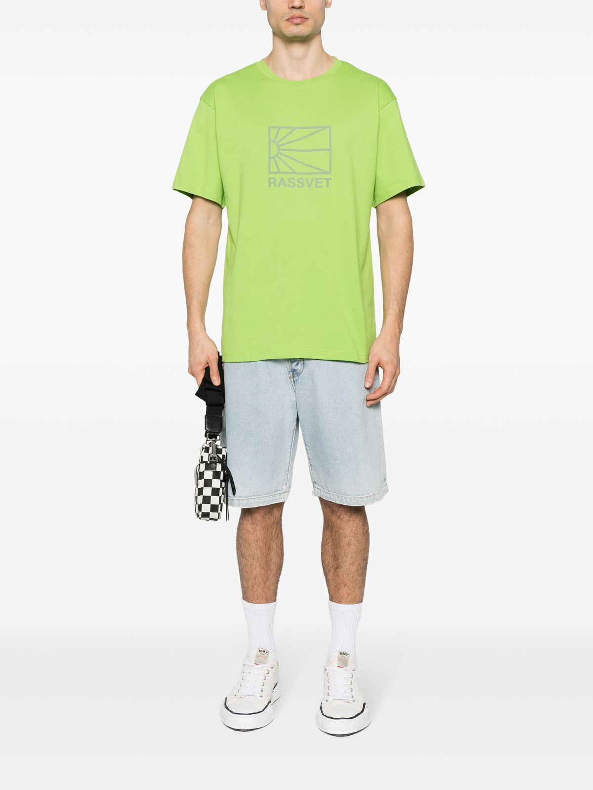 Rassvet Rassvet（Package）Men Big Logo Tee Shirt Knit - Image 3