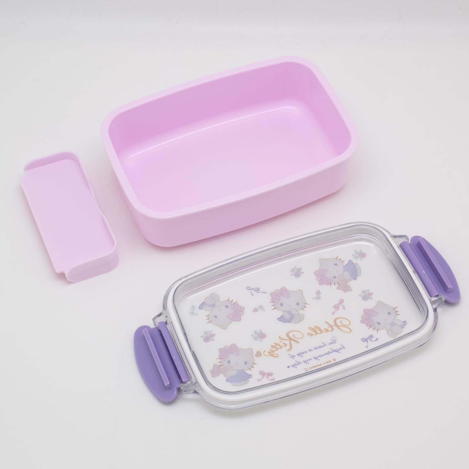 Hello Kitty Ribbon Lunch Box PL 1R [with Divider]