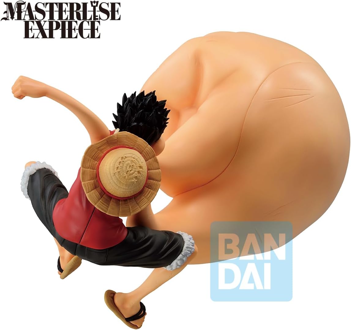Ichiban Sho Figurine - One Piece - Monkey D. Rufiigear 3 (The Way to King of Pirates), Bandai Spirits MasterLees Collector's Figure