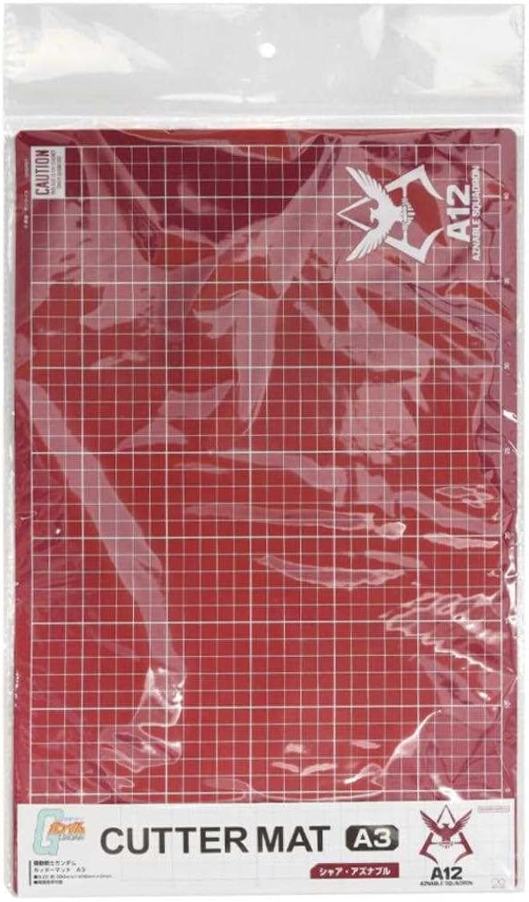 Mobile Suit Gundam Cutter Mat A3 GS10 Char-Aznabble