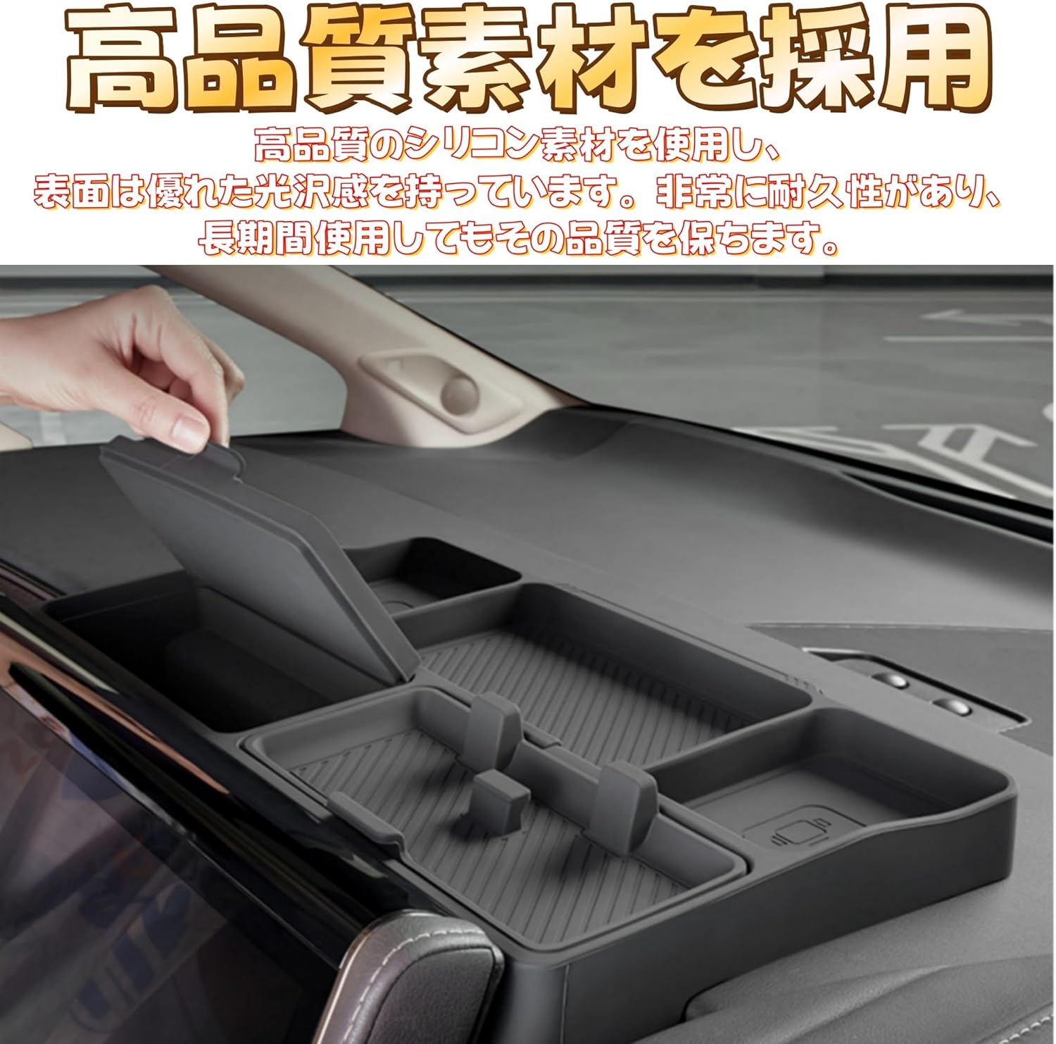 New Model Alphard Vellfire 40 Series Console Navigation Tray, Smartphone Holder, Accessories