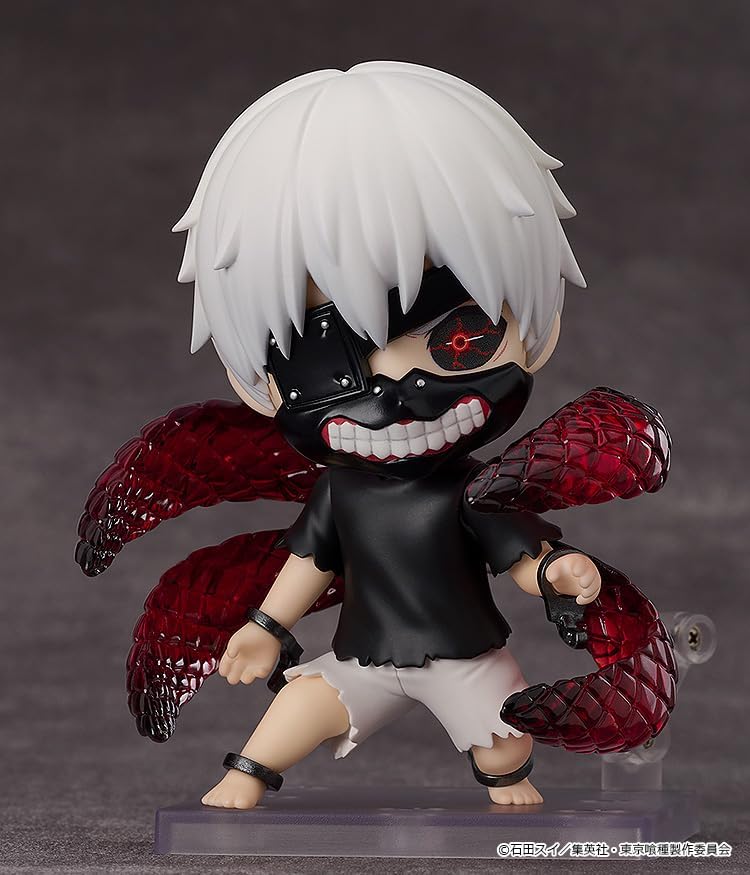 GOOD SMILE COMPANY Nendoroid Tokyo Ghoul Ken Kaneki, Non-scale, Plastic, Pre-painted Action Figure