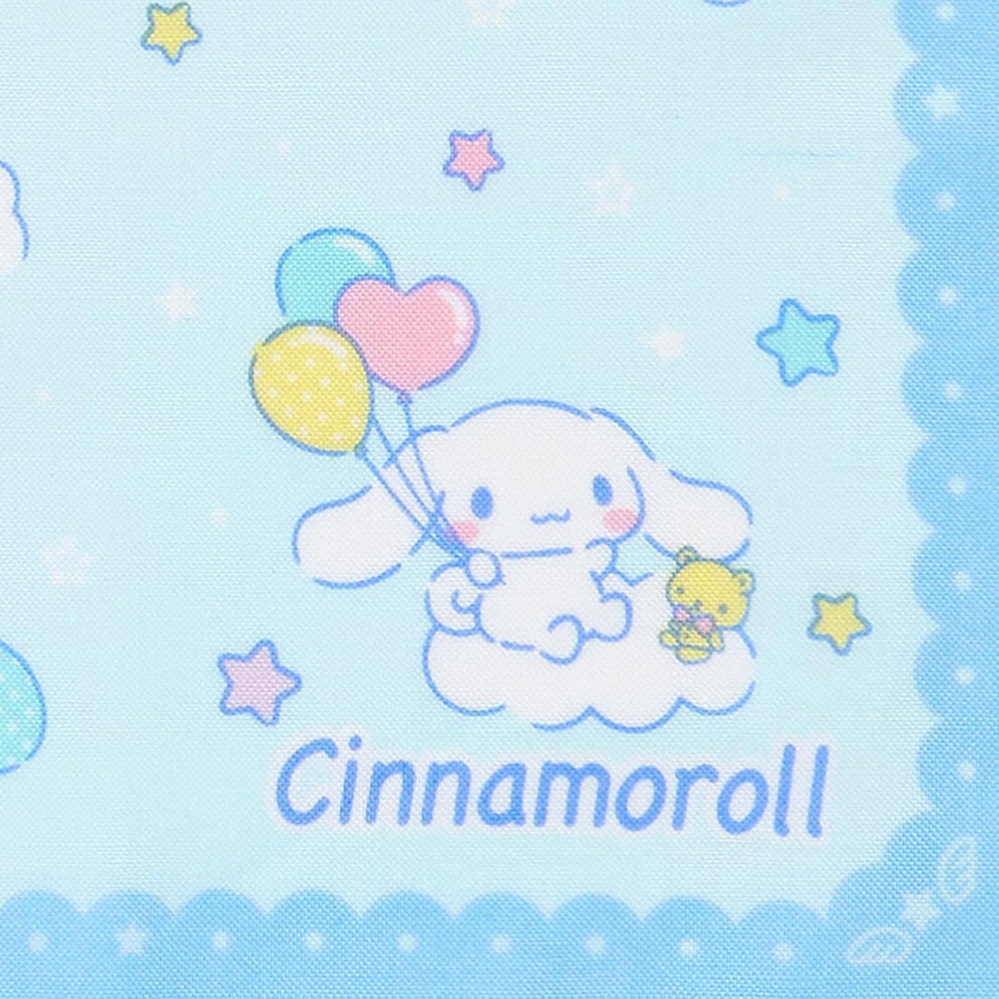 Sanrio 144061 Handkerchief, Cinnamorol, Cotton, Name Space