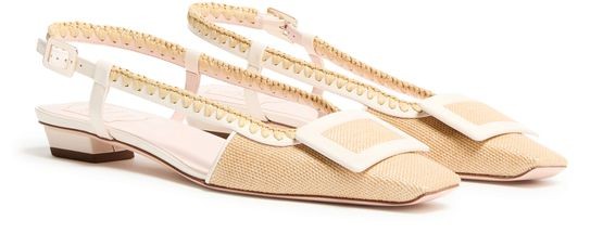 Belle Vivier braided slingbacks - Image 3