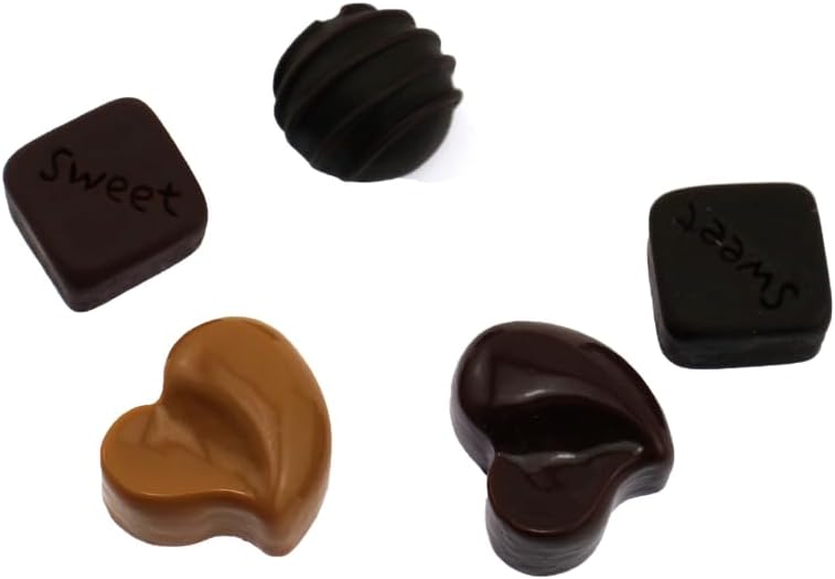Speed mao Realistic, Delicious Chocolate, Food Model, Food Sample, Set of 10