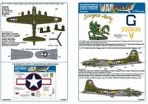 Kitsworld KW132090 132 US Army Air Force B-17F Flying Fortress 385th Bombing Swarm 551st Bombing Squadron `Dragon Lady`