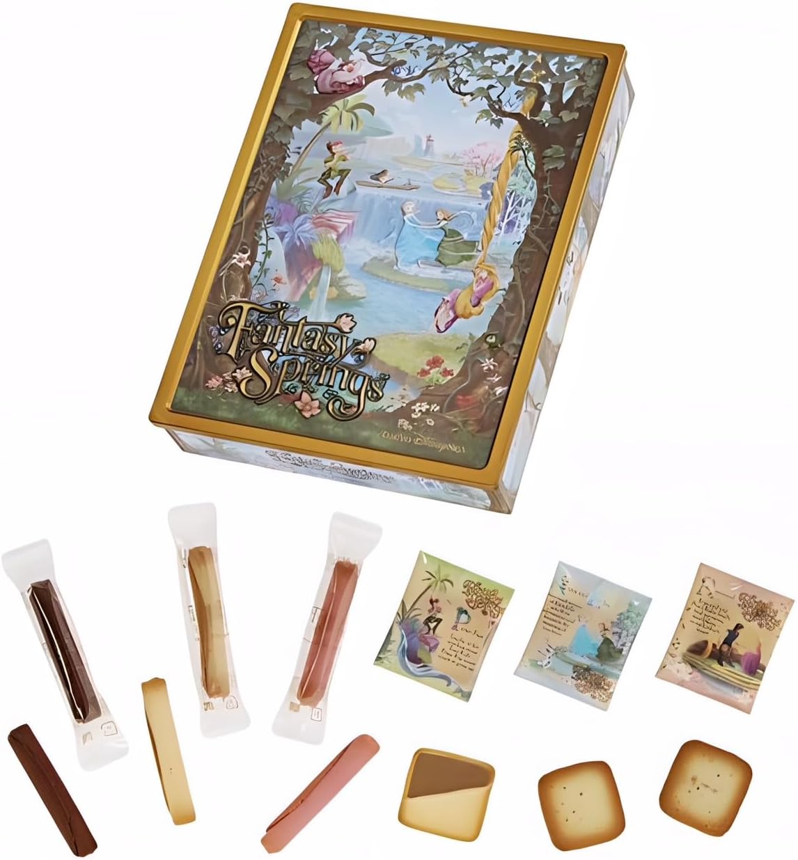[Tokyo DisneySea Exclusive] Assorted Cookies, Fantasy Springs, "Dreaming of Fantasy Springs", Delicates, Souvenirs, Disney Goods, Gift (1 Piece)