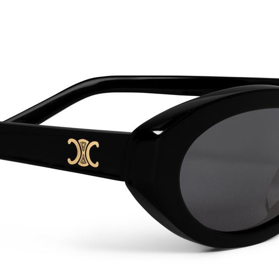 CELINE Triomphe mini 02 sunglasses in acetate - Image 3