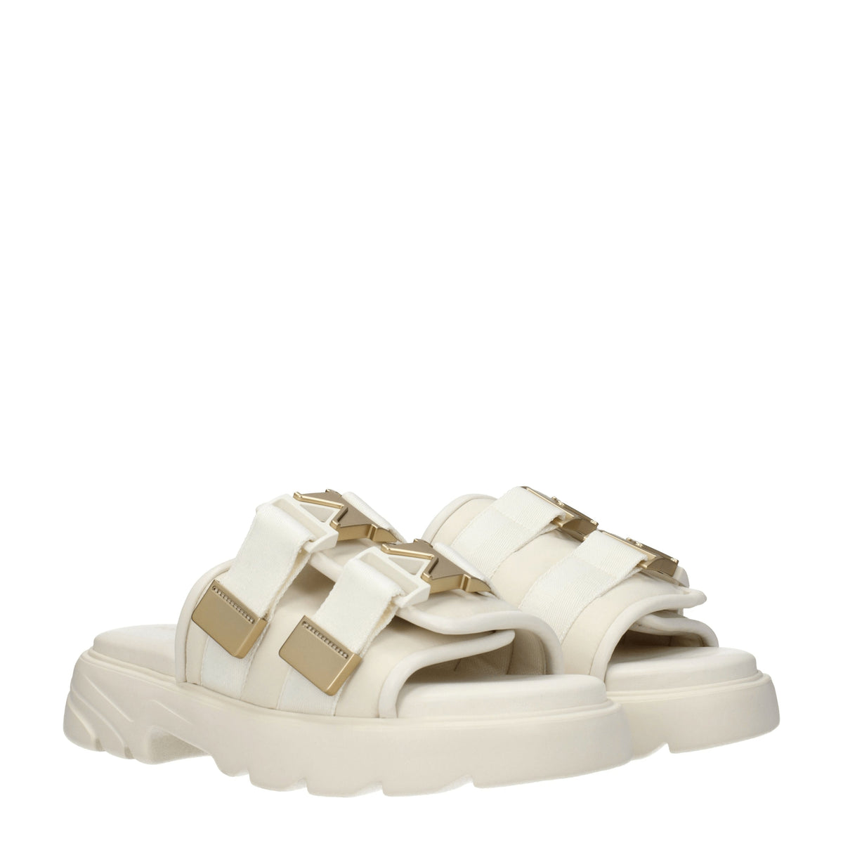 Bottega Bottega Veneta Slippers And Hooves Man Fabric Beige/Rope - Image 3