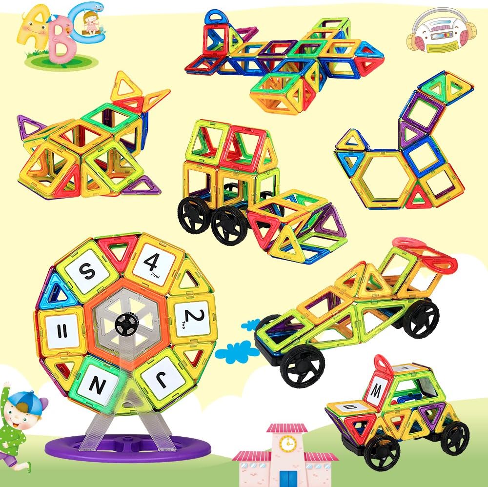 Magnetic Blocks, Magnetic Toys, Educational Toys, For Kids, Boys, Girls