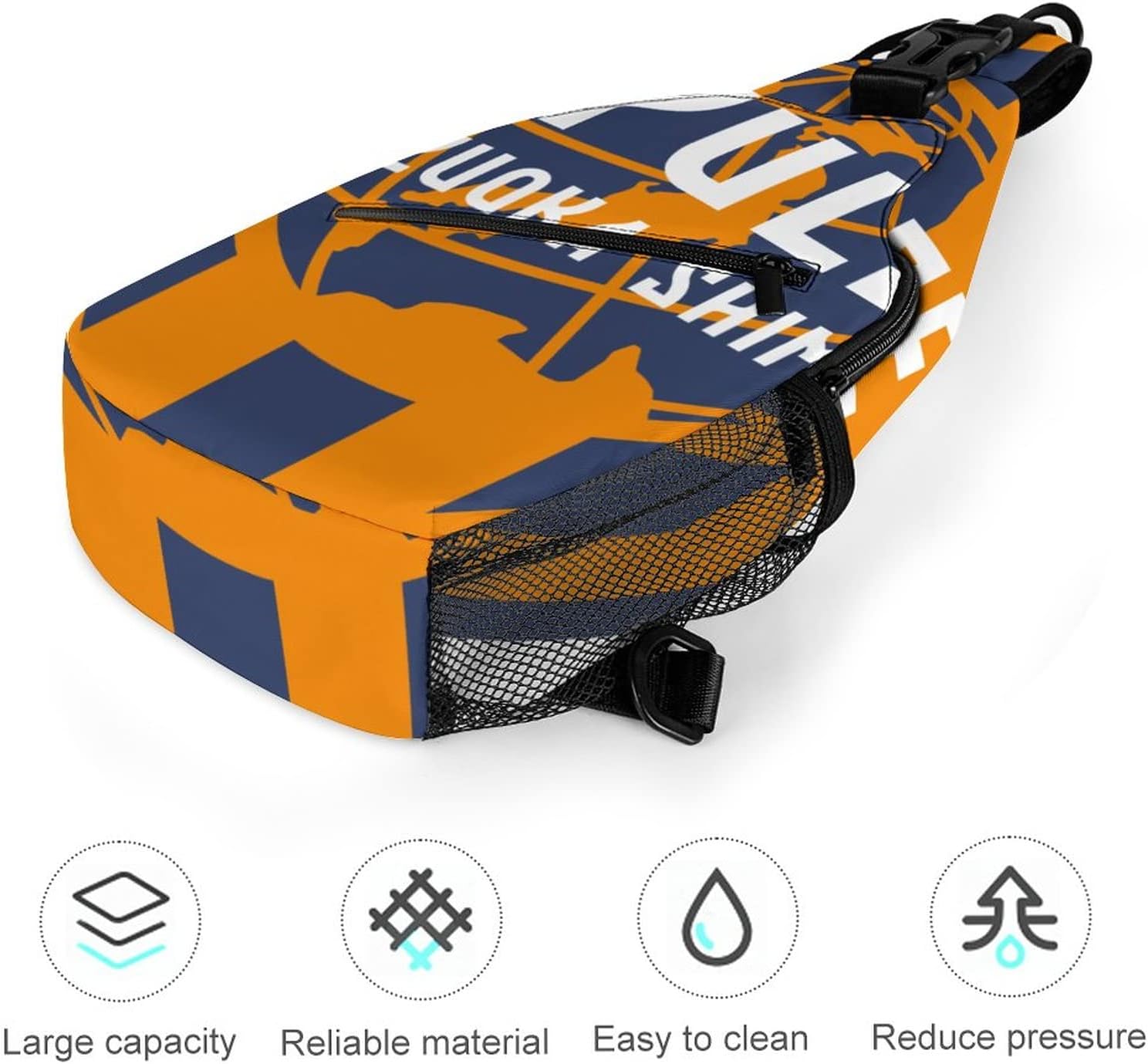 Shimizu S-Pulse Shoulder Bag, Crossbody Bag, Sports, Large Capacity, School Bag, Backpack, Events, Anime, Moe Goods, Multifunctional, Mountain Climbing, Outing, School, Lightweight, Unisex, Gift