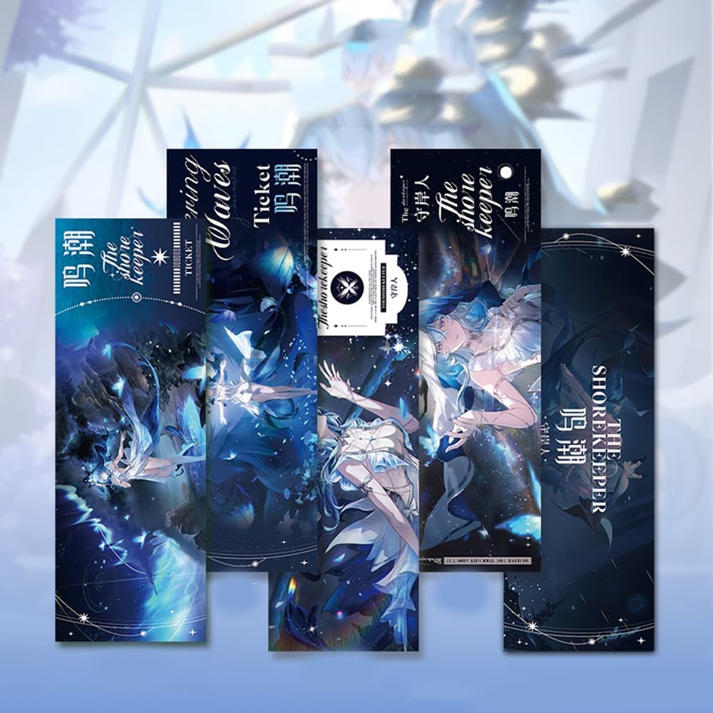 Nosho Shorekeeper, Lucky Bag, Acrylic Stand, Can Badge, Key Holder, LOMO Card, Leather Ticket, Postcard, Bookmark, Polaroid 16-Piece Set, Cute Game