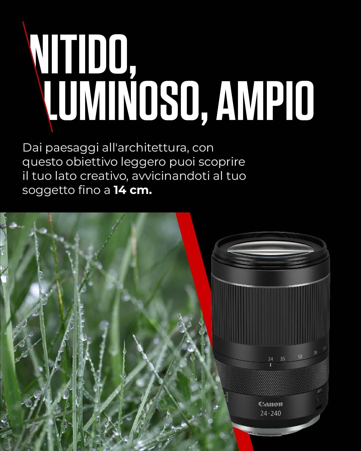Canon RF24-240mm F4-6.3 IS USM RF24-240ISUSM RF Lens