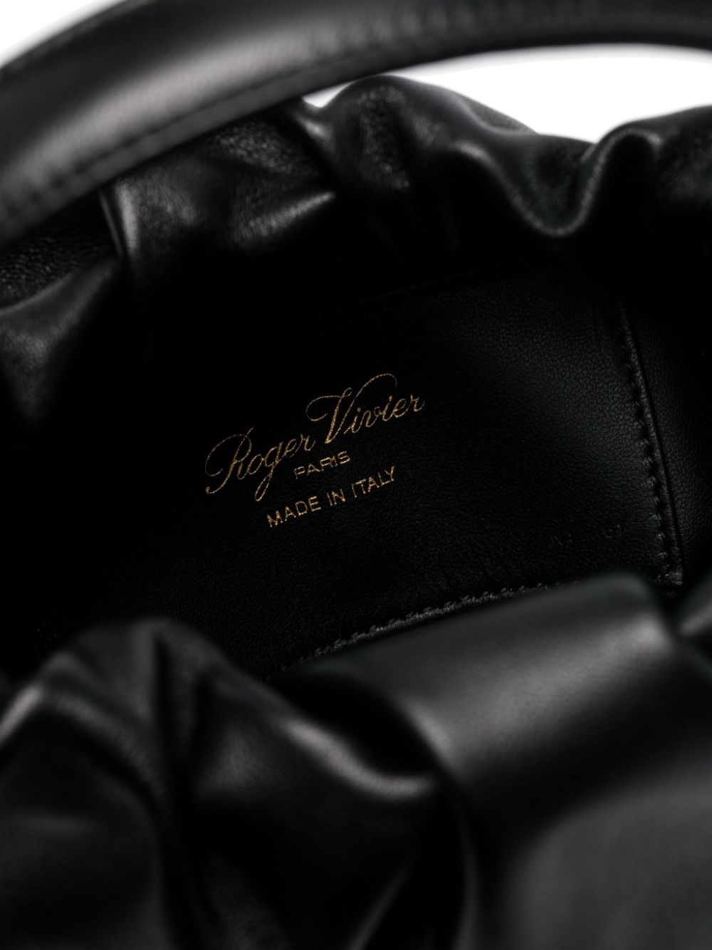 Roger Roger Vivier Viv Choc Royale Mini Hobo Bag - Image 3