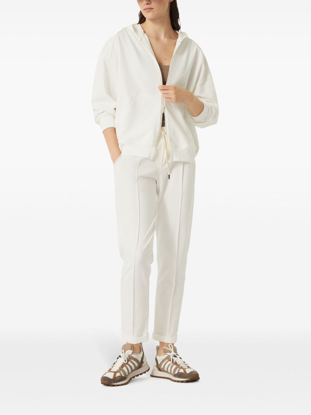 Brunello Cucinelliコットンスウェットパンツ - Image 3