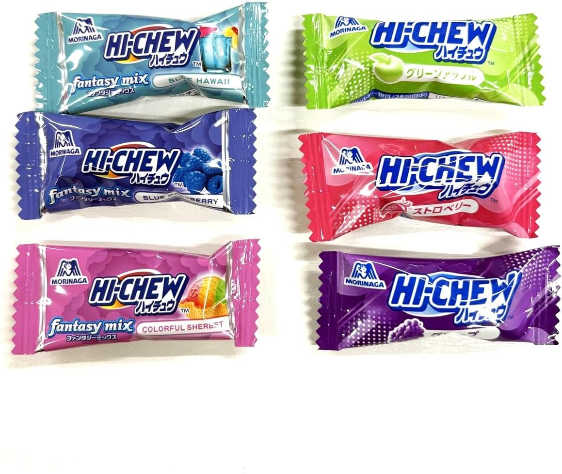 Haichu 12 Assorted Soft Candy Commercial Large Capacity Share Pack Standard 136 Pieces