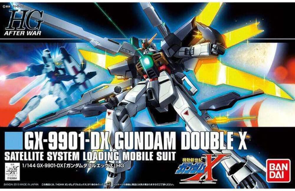 BANDAI SPIRITS HGAW 1/144 GX-9901-DX Gundam Double X (Mobile New Century Gundam X)