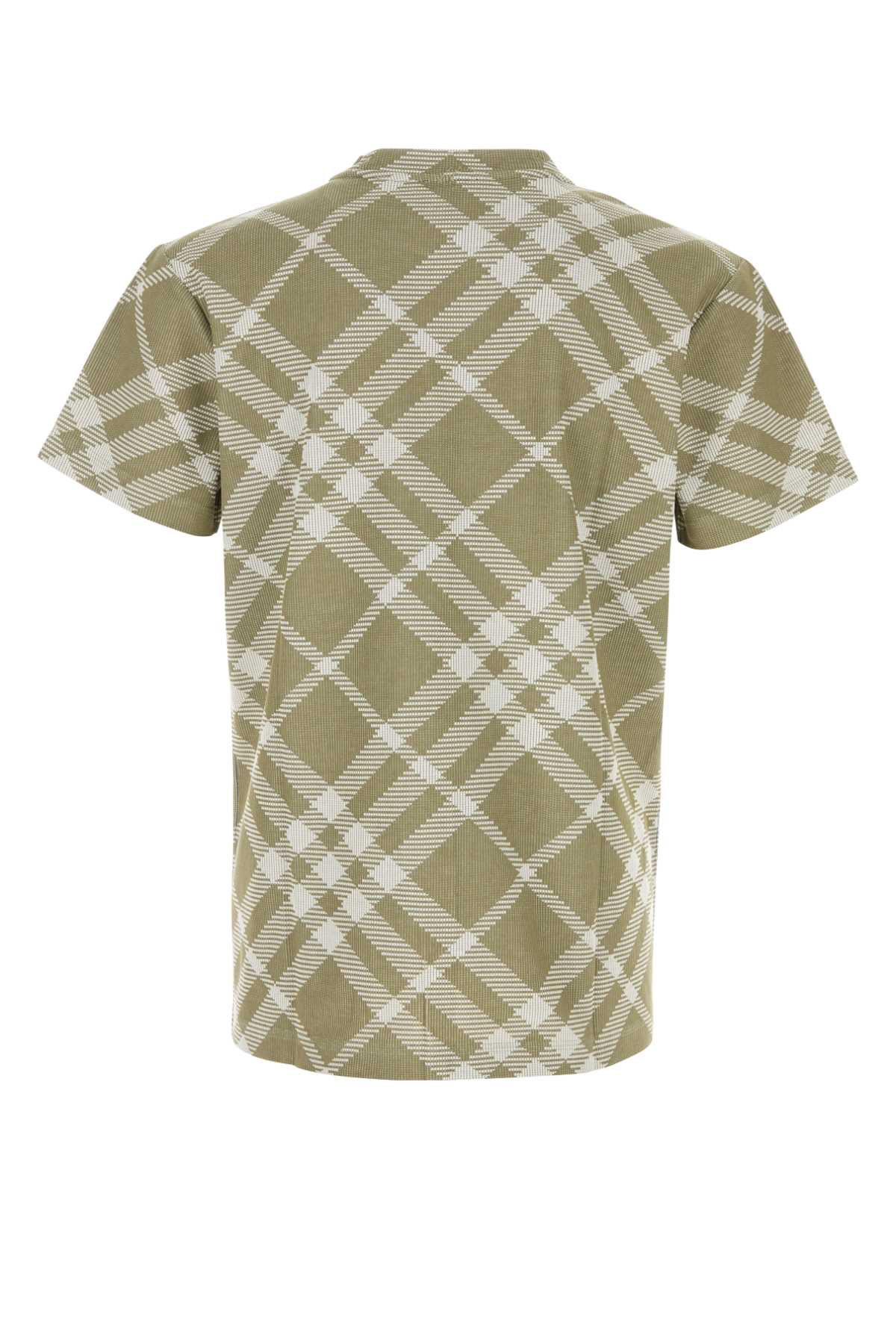 Burberry バーバリープリントストレッチコットンブレンドTシャツ - Image 3
