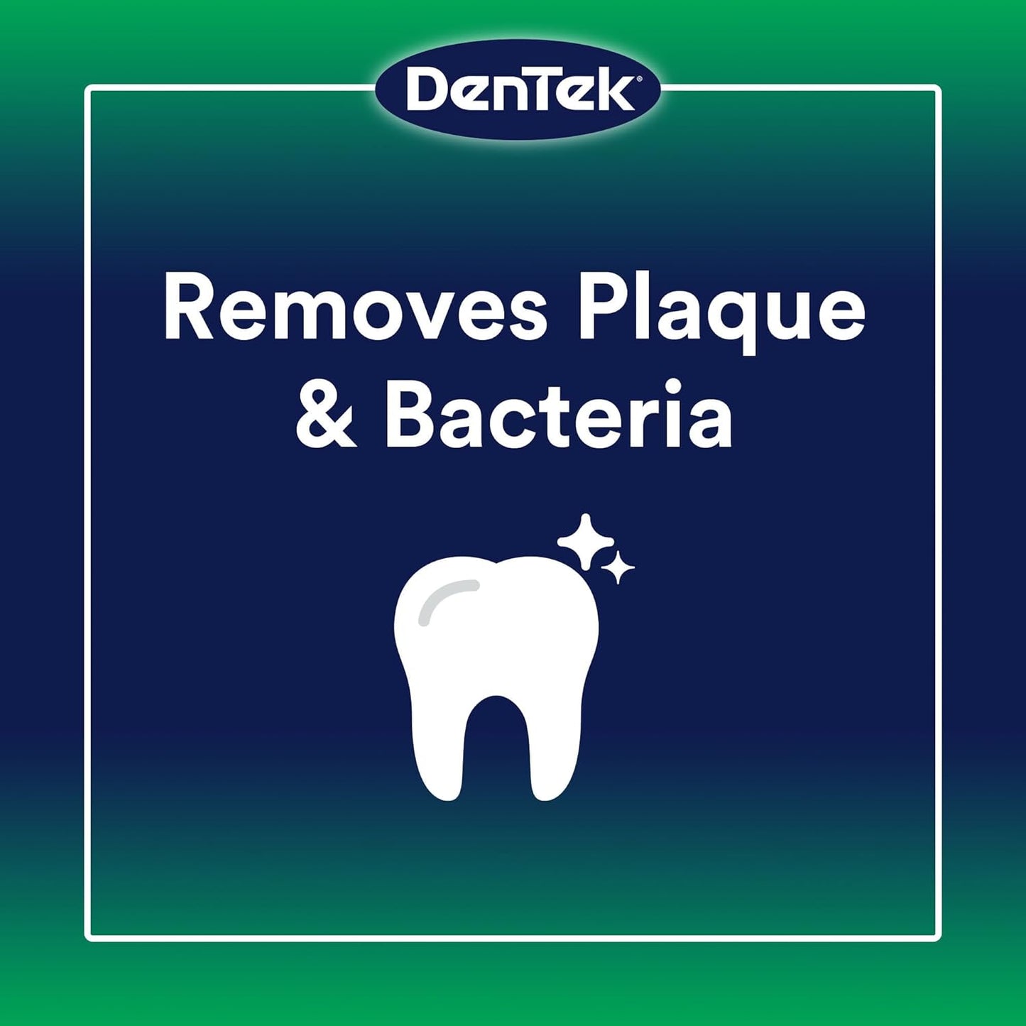 DenTek - Selecciones de hilo dental de limpieza avanzada Triple Clean, sin roturas y sin deshilachado, 150 unidades (el empaque puede variar)